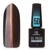 Гель-лак TNL - кошачий глаз 5D №01 - песочно-оливковый (6 мл.)