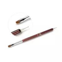 Кисть для геля №6 на конце дотс Кисть для геля №6 на конце дотс