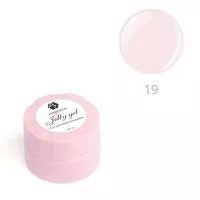 Гель-желе для моделирования ногтей ADRICOCO №19 камуфлирующий бледный розовый (10 мл.)