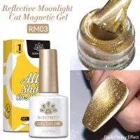 Born Pretty, Гель-лак Moonlight Reflective Cat Magnetic Gel RM03 57983-03, 10 мл Born Pretty, Гель-лак Moonlight Reflective Cat Magnetic Gel RM03 57983-03, 10 мл