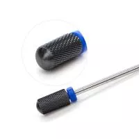 Фреза керамическая черная (средняя твердость) цилиндр большой с округлым верхом 6.6x12.7 мм TNL