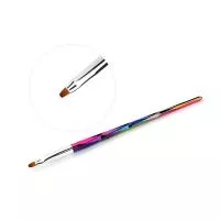 Кисть для геля Кристалл квадратная №4 хамелеон TNL