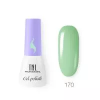 Гель-лак TNL 8 Чувств Mini №170 - светло-зеленый (3,5 мл.)