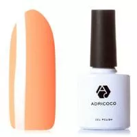 Гель-лак ADRICOCO Pretty dolly №13 неоновый персиковый (8 мл.)