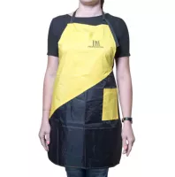 Фартук TNL Sunny с карманом, желтый (H-4)